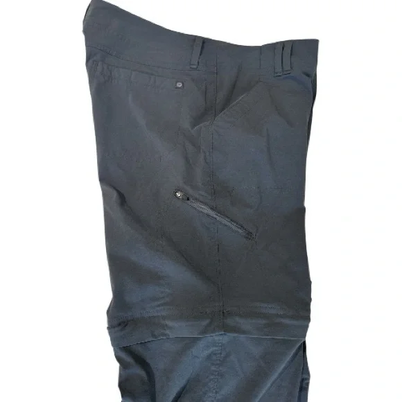 Marmot Convertible Zip-Off Pants Gray Women's Size 10 - Picture 9 of 10